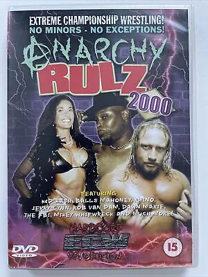 ECW Anarchy Rulz 2000 DVD • £49.99