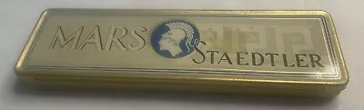 VINTAGE MARS STAEDTLER TIN 2886 6H LUMOGRAPH PENCILS 5x GERMANY UNUSED • $75