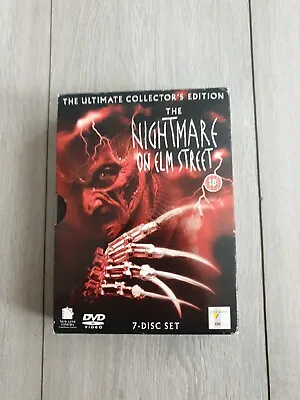 A Nightmare On Elm Street (DVD) 7 Films & Discs The Ultimate Collection 1 - 7 • £8.95