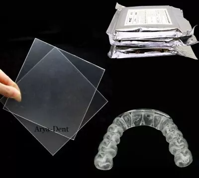 $40.99 • Buy Dental Orthodontic Retainer Vacuum Thermoform Splint Sheets Pack - SIZE AVAIBLE