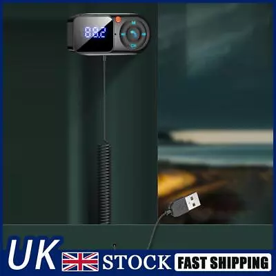 FM Transmitter Modulator MP3 Audio Player Large LCD Screen Bluetooth-Compatible • £11