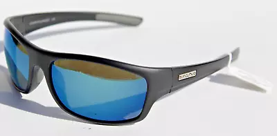 $39.99 • Buy SUNCLOUD Cover POLARIZED Sunglasses Matte Black/Blue Mirror NEW Smith $55