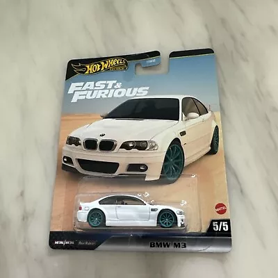 Hot Wheels Premium Fast And Furious Bmw M3 5/5   2024 • £9.99