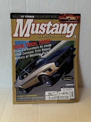 Mustang Illustrated October 1998 Volume 13 NO 7 • $3.99