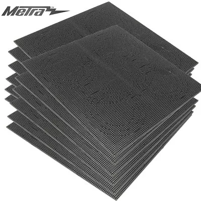 (12) ABS Plastic Sheet 12in X 12in Grid Plate Pre-Scored Custom Install Designs • $60.95