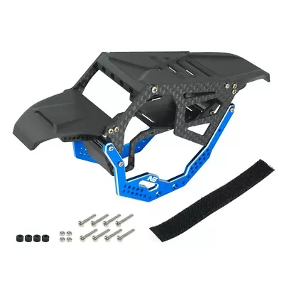 NS Aluminum 3D Printed Nighthawk Conversion Chassis Kit (BLUE) - AXIAL AX24 • $44.99