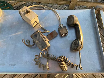 Vintage Stromberg Carlson Telephone Handset Cradle Switch Hook Assembly • $60