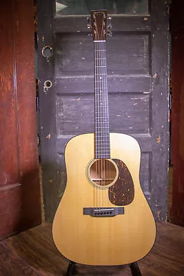 Martin D-18 Dreadnought Acoustic Guitar W/Case • $2799