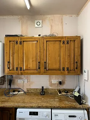 Kitchen Units With Solid Oak Doors Some Imperial Sizes. Very Strong And Heavy. • £20