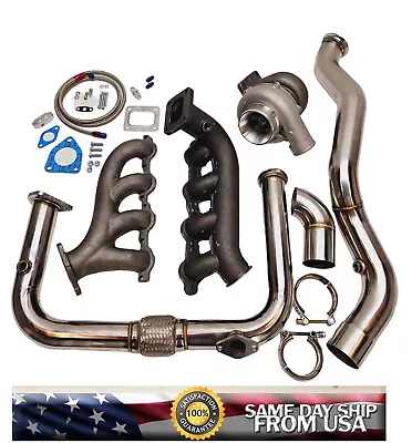 Vortec LS V8 5.3L 6.2L LSX Hot Part Manifold Turbo Kit Cross T4 LC9 • $734