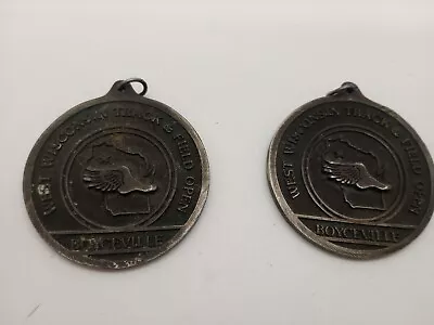 Vintage Sports Medals Track And Field 1st Place 400meter  Wisconsin • $12.23