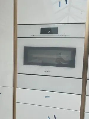 Miele DGC6800X BRWS White Handleless Combination Steam Oven • £700