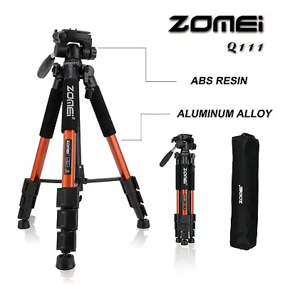 £20.63 • Buy Q111 Light Weight Heavy Duty Compact Portable Aluminium Travel Tripod ZOMEI