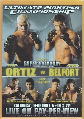 2010 Topps Ufc Fight Poster Fpr-ufc51 Tito Ortiz Vs Vitor Belfort Nmmt *a8439 • $1.35