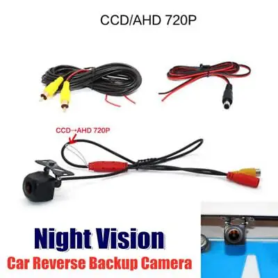 CCD/AHD Wifi Night Vision Car Reverse Backup Camera Fisheye Lens Rear View Cams • $26.33