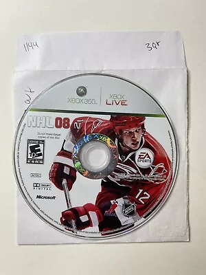 NHL 08 Xbox 360 Video Game Disc Only - No Tracking #1144 • $3.20