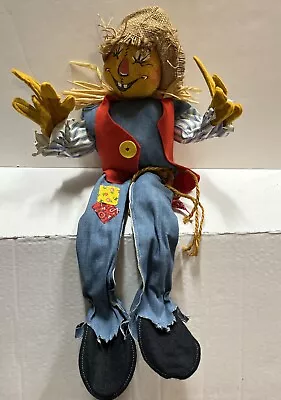 Vintage Annalee Scarecrow Pose Able 20” Doll. • $24.99