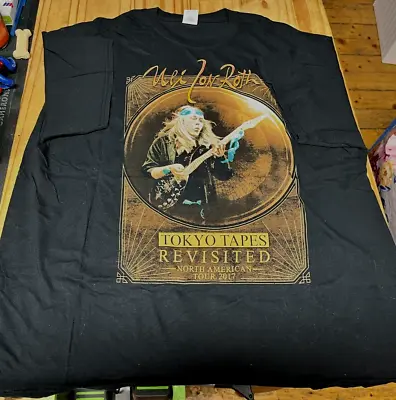 Uli Jon Roth Tokyo Tapes Revisted 2017 N. American Tour T-Shirt SCORPIONS! UFO! • $49.99