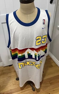 Vintage Marcus Camby Denver Nuggets Alternate  Basketball NBA Nike Mens 4XL • $65