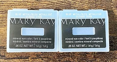 Mary Kay Mineral Eye Color - BLUE METAL #013050 - Discontinued - (2 Pack) • $21.49