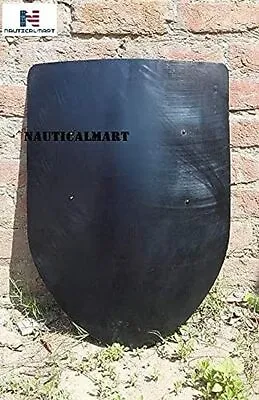 Blank Round Shield Medieval Four Point Shield Blank Knight Armor Shield Historic • $169