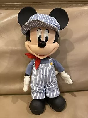 Disney TALKING Mickey Mouse Clubhouse Train Conductor 12” Pull String Plush • $40