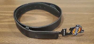 Dickies Men's Mechanics Belt Black Leather Buckle Covered Work Belts Sm 30-32 • $18.99