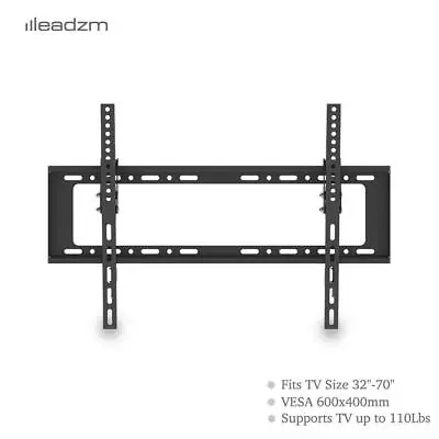 £8.89 • Buy Slim Flat Tilt TV Wall Mount Bracket VESA LCD LED 42 43 49 50 55 60 65 70 Inch