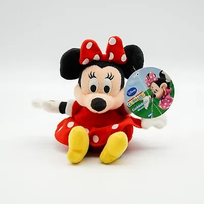 Disney Mickey Mouse Clubhouse Cuddables Minnie Plush Stuffed Animal 8  Red Dress • $16.98