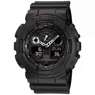 CASIO G-SHOCK GA-100-1A1JF Black Men's Watch New In Box • $180.05