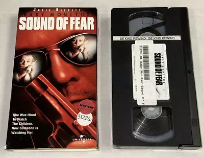 Baby Monitor Sound Of Fear 1998 VHS NTSC Universal Video Josie Bissett Movie • $19.49