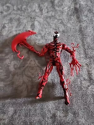 Carnage Marvel Legends Figure Custom Fodder Spider-man Venom As Is • $6