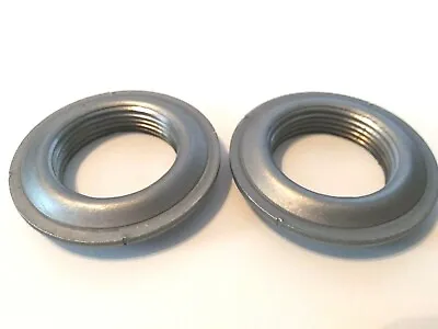 2 Mild Steel 1 1/4  Weld-On Bung / Flange 1 1/4 - 11 1/2  Fuel Tank Fitting  • $11.99