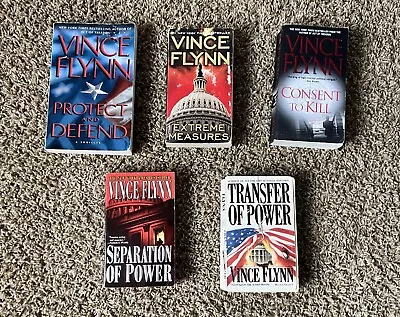 Vince Flynn Used Book Thriller Quick Read Paperback Series Popular Good Read • $24.99