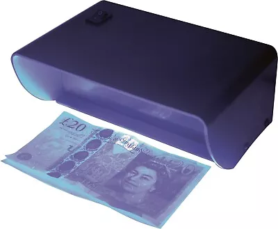 Mains UV Bank Note Checker Counterfeit Money Detector For Most Currencies • £12.72