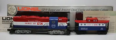 Lionel 6-8665 Bangor & Aroostook 1776 Diesel & Caboose • $308.75