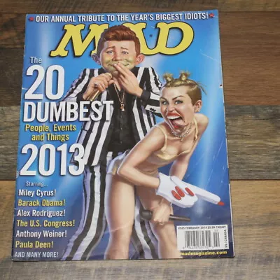 MAD Magazine [February:2014] Dumbest... Of 2013 • $10.99