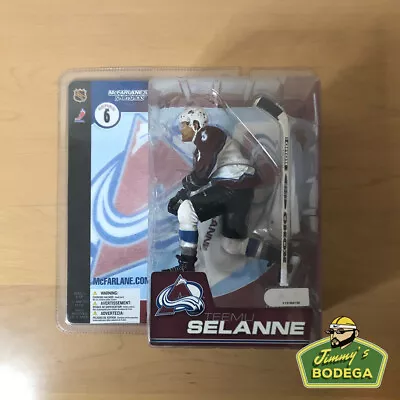 Teemu Selanne 2003 Figurine McFarlane NHL Series 6 Colorado • $25.41