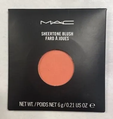 MAC Sheertone Blush Pro Refill Pan In Peaches - NIB - AUTHENTIC • $28.50