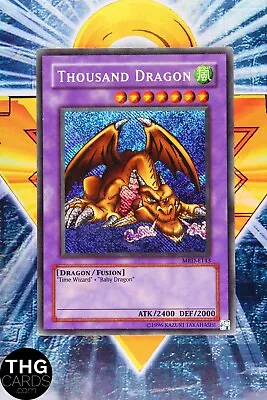 Thousand Dragon MRD-E143 Reverse Secret Rare Yugioh Card MISPRINT 1 • £24.99