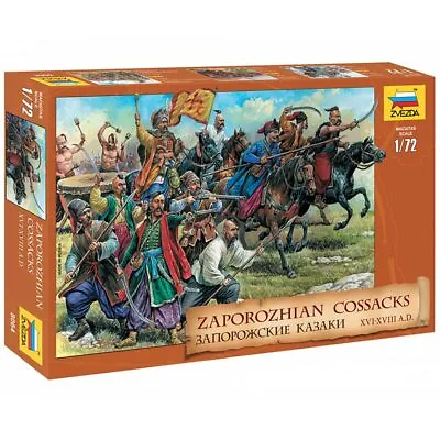 £10.95 • Buy Zvezda 8064 Cossacks 16th - 18th Century 1:72 Plastic Model Kit