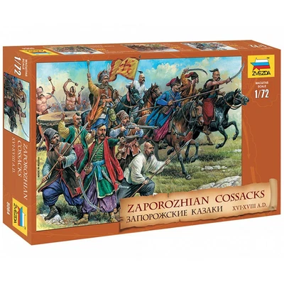 £10.95 • Buy Zvezda 8064 Cossacks 16th - 18th Century 1:72 Plastic Model Kit