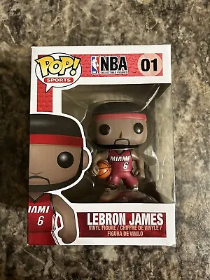 Funko POP! Sports LeBron James 01 Basketball NBA Miami Heat SEE ALL PHOTOS • $249.99