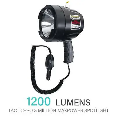 Brinkmann Max Million III Portable Spotlight Halogen 1200 Lumens Handheld 12V • $34.99