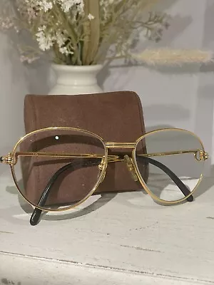 $599 • Buy Vintage Cartier S Sapphire Glasses