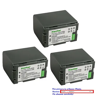 Kastar CGRD28 Replacement Battery Pack For Panasonic NV-MX2 NV-MX3 NV-MX5 NV-MX7 • $16.99