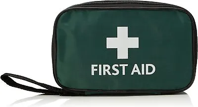 RELIANCE MEDICAL HSE 1 Person First Aid Kit In Small Green Pouch For Home Car Ho • £9.99