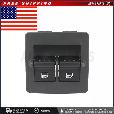 Power Window Switch Black For VW Volkswagen Beetle 1998-2010 1C0959855 1C0959527 • $19.96