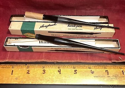 Vintage Fountain DIP Pen LOT OF (2)- SENGBUSCH Handy-pen No.45 Both In Box • $17.99