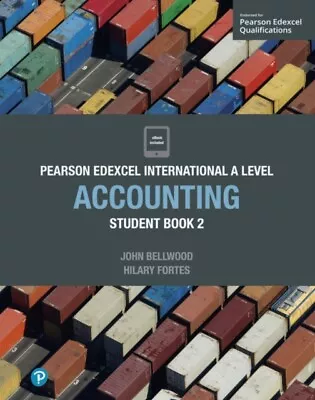 Pearson Edexcel International A Level Accounting... - Free Tracked Delivery • £40.46